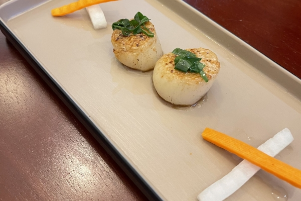 Pan fried Scallop